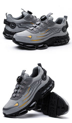 Breathable lace-free soft sole comfortable anti-smash anti-puncture labour insurance shoes