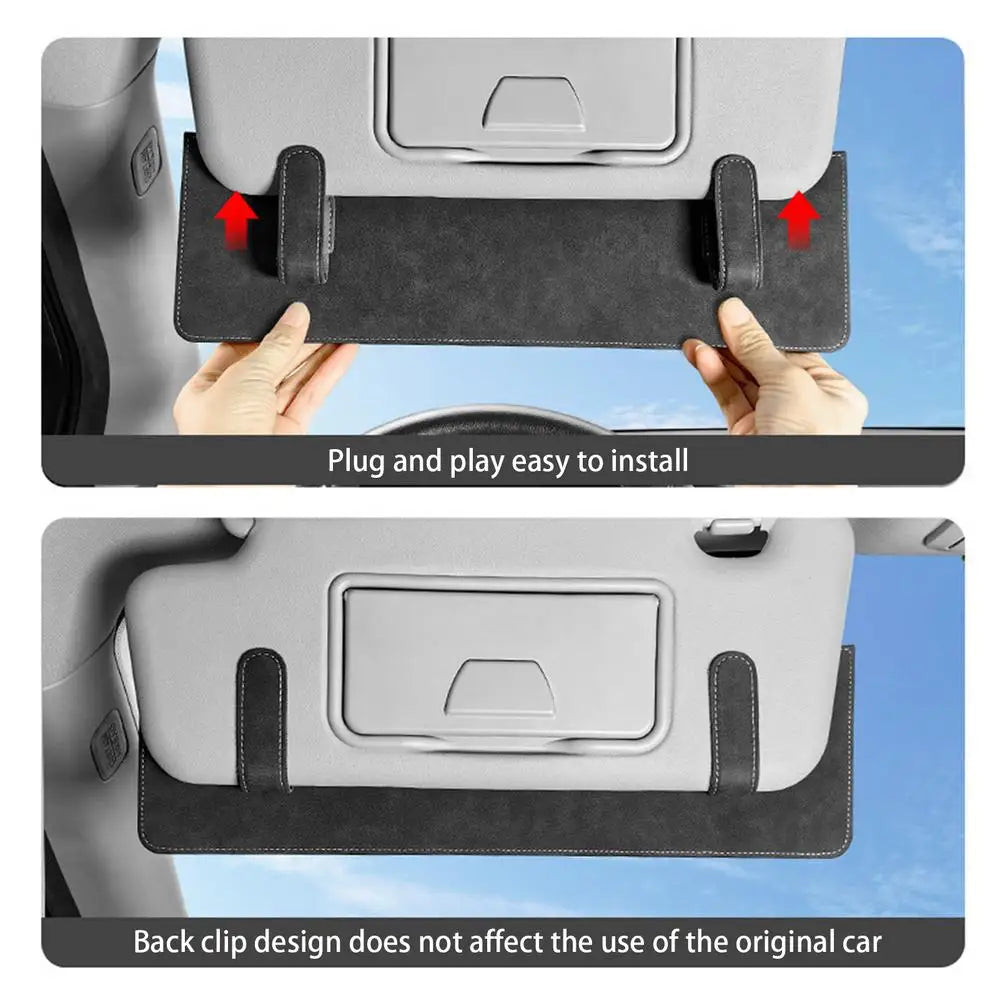 Car Sun Visor Extender Automotive Interior Sun Protection Anti-Glare Polarized Extender Automotive Windshield For Safe Driving