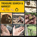 Treasure Hunter TX-850 L 11inch Coil Metal Detector Professional Underground Waterproof Gold Detector Pinpointer High Sensitive