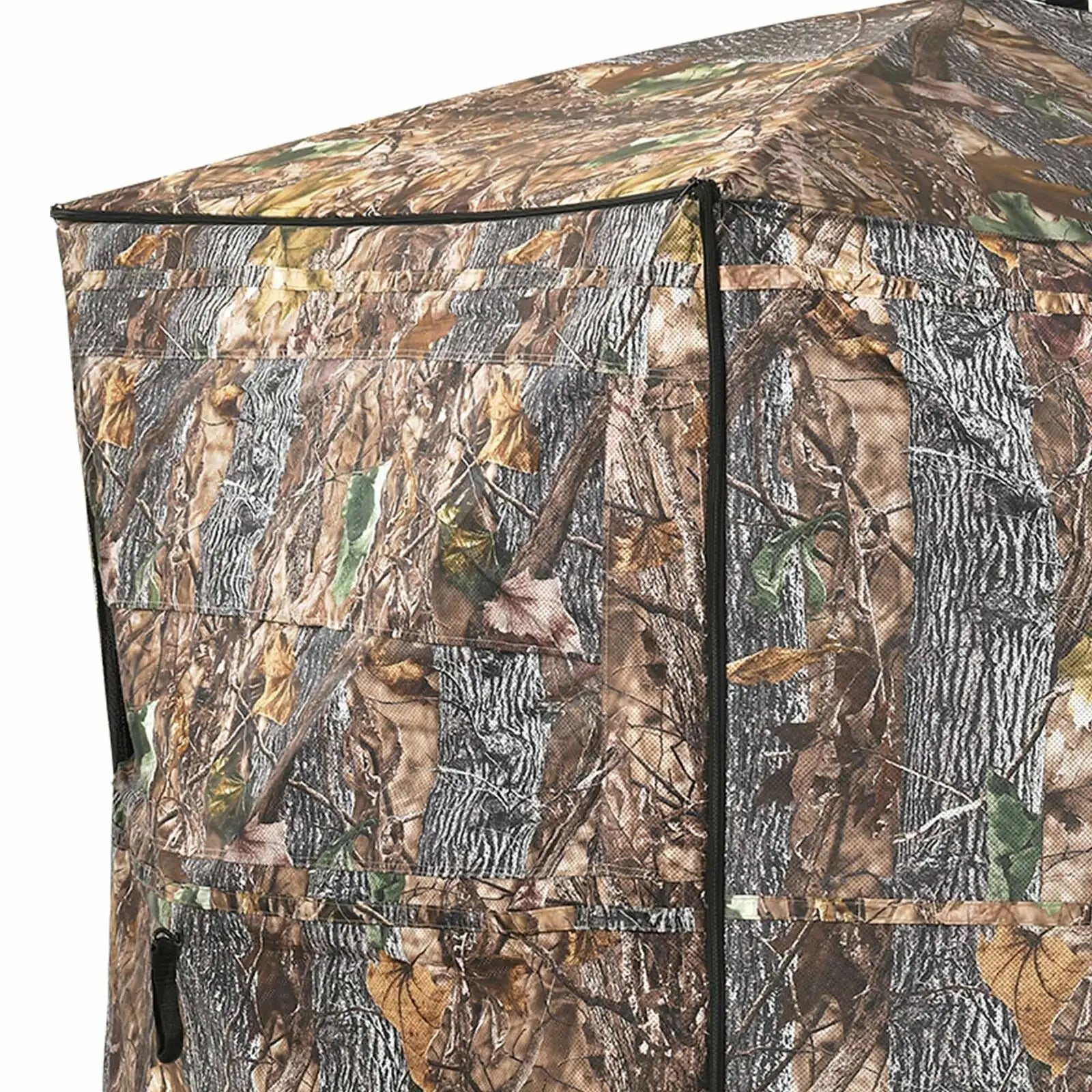 360 Degree See Hunting Blind Upwards Fully Open Door for 2-3 Person with Stool
