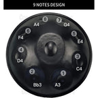 Handpan Drum 9/10/12 Notes D Minor 22 Inch Tambor Yoga Meditation Instrument Steel Tongue Drum Beginner Gift Music Drum Kurd