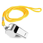 Metal Whistle Portable Extra Loud Sports Whistle Multipurpose Loud Crisp Sound Whistle for Soccer Football Basketball Training