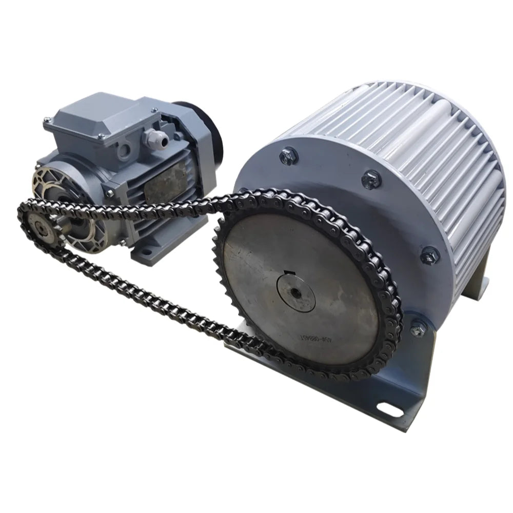 10KW 20KW 500RPM Permanent Magnet Wind Turbine Generator 48V 96V 120V 220V Low RPM Free Generator Alternative Energy