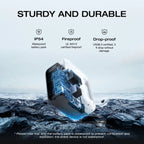 ECOFLOW RIVER 3 Portable Power Station, 230Wh LiFePO4 Battery Power Station, 300W Up to 600W AC Output