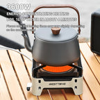 WESTTUNE Outdoor Infrared Combustion Stove Portable Cooking Burner 3600W Gas Stove with Electronic Ignition for Camping Picnic