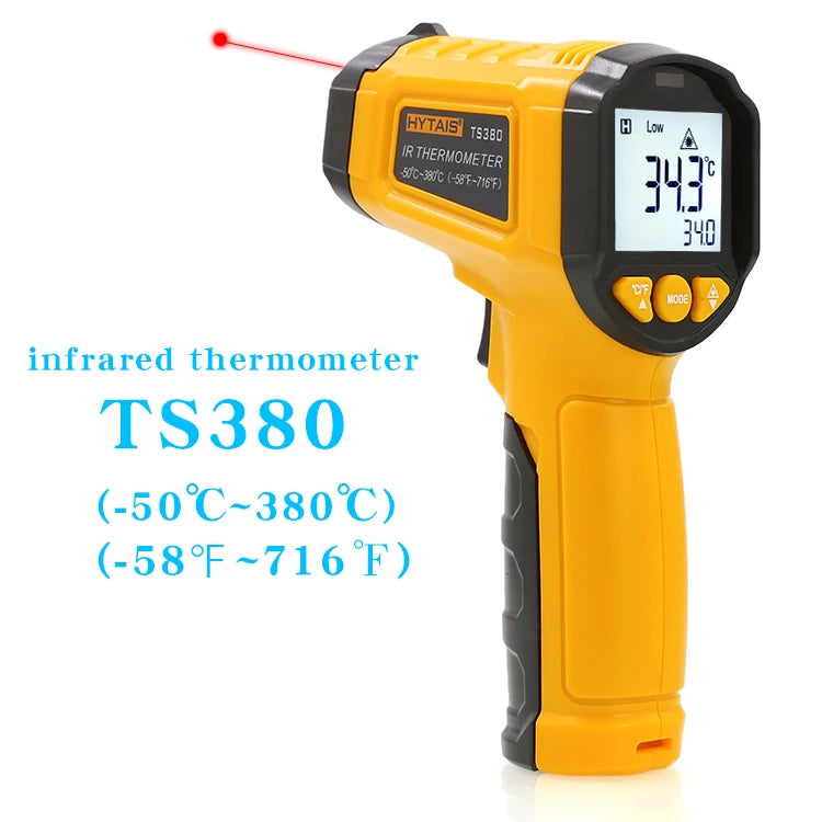 TS380 Infrared Non-Contact HYTAIS Thermometer Handheld Industrial High-Precision Electronic Temperature Gauge TS600