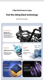 800W48V 70km folding electric tricycle small leisure vehicle for adults to ride three people portable battery car for home use