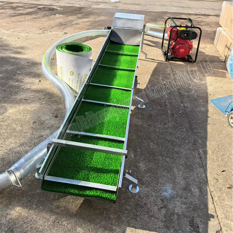 River Alluvial Gold Fines Recovery Small Gold Mining Sluice Box Portable Mini Machine with Gold Processing Mat