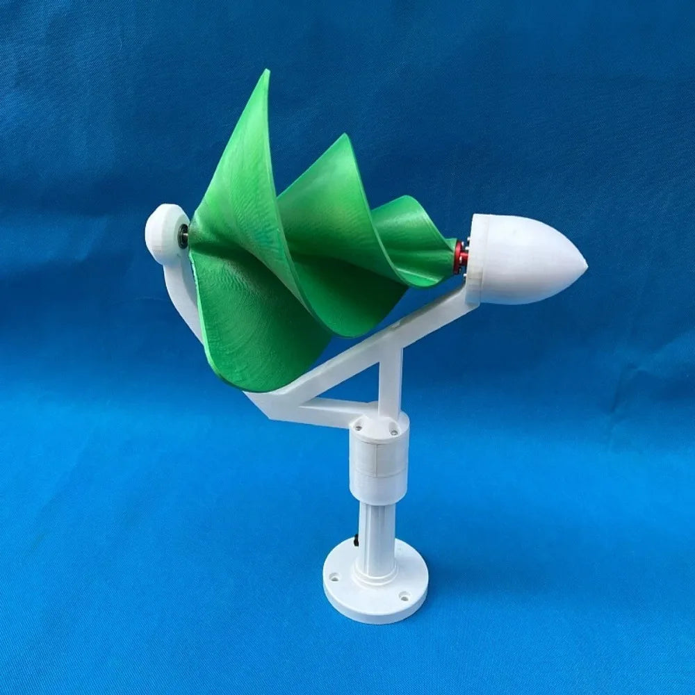 Micro Wind Turbine Generator 50W, 12V DC Output, Low Start Wind Speed (1.5m/s), Efficient Three-Phase PM Brushless Generator