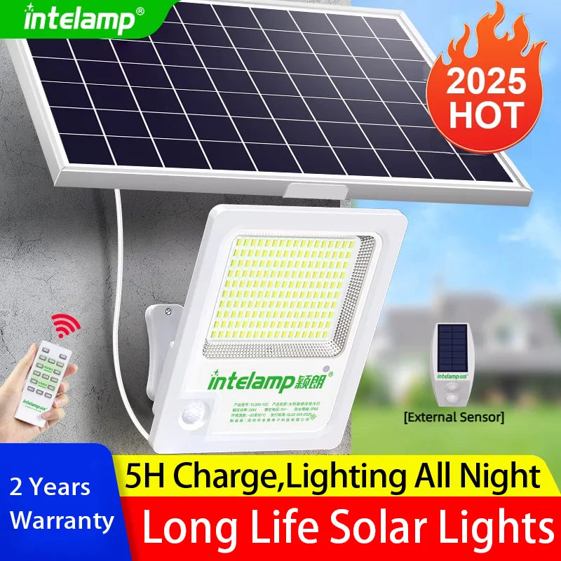 3000LM Super Powerful LED Solar Light Outdoor IP65 Motion Sensor Super Bright Outdoor Solar Wall Lamp Garden Street Spotlight