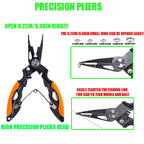 New Multifunctional Fishing Pliers Accessories 420 Stainless Steel Body Scissors Line Cutter Hooks Remover Outdoor Fishing Tools