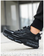 Breathable lace-free soft sole comfortable anti-smash anti-puncture labour insurance shoes