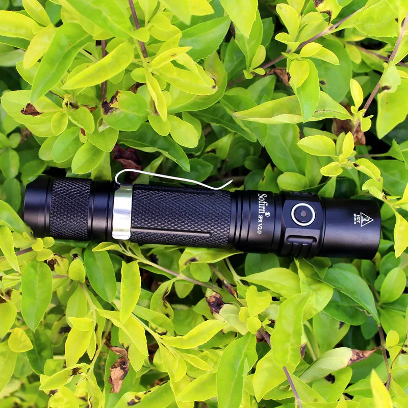 Sofirn SP31 V2.0 Led Torch Light 1200lm 18650 XPL-HI 5300-5700K LED Flashlight Tactical Lamp High Power Flashlight  Lanterna