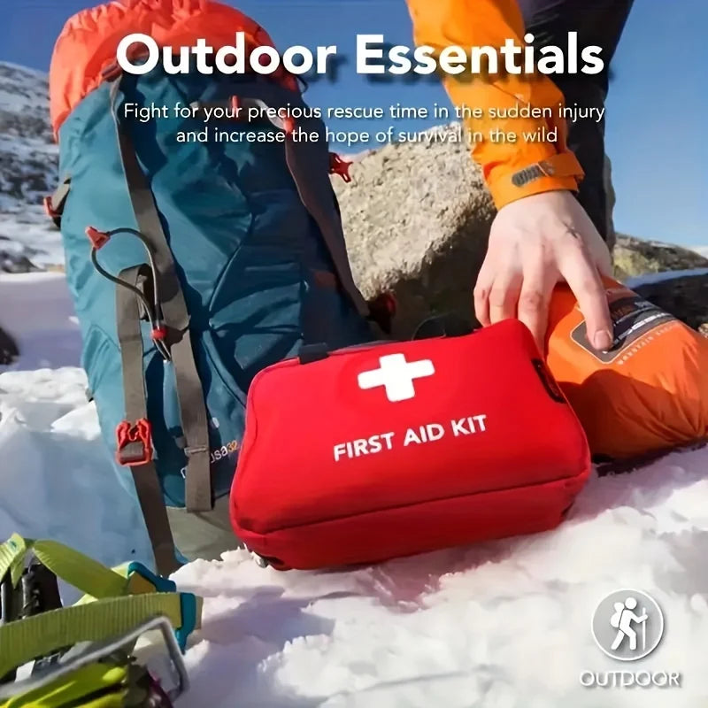 First Aid Kit，First Aid Supplies for Emergencies and Survival Situations | Ideal for Cars, Trucks