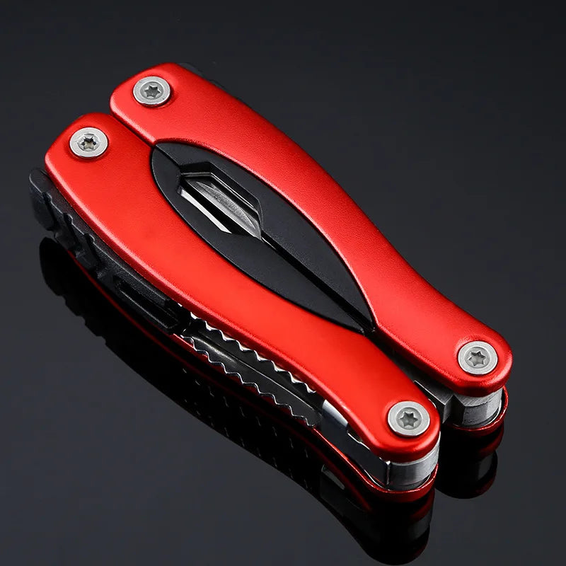 Camping Gear Outdoor Survival Stainless Steel 9 In 1 Portable Multi Tool Plier