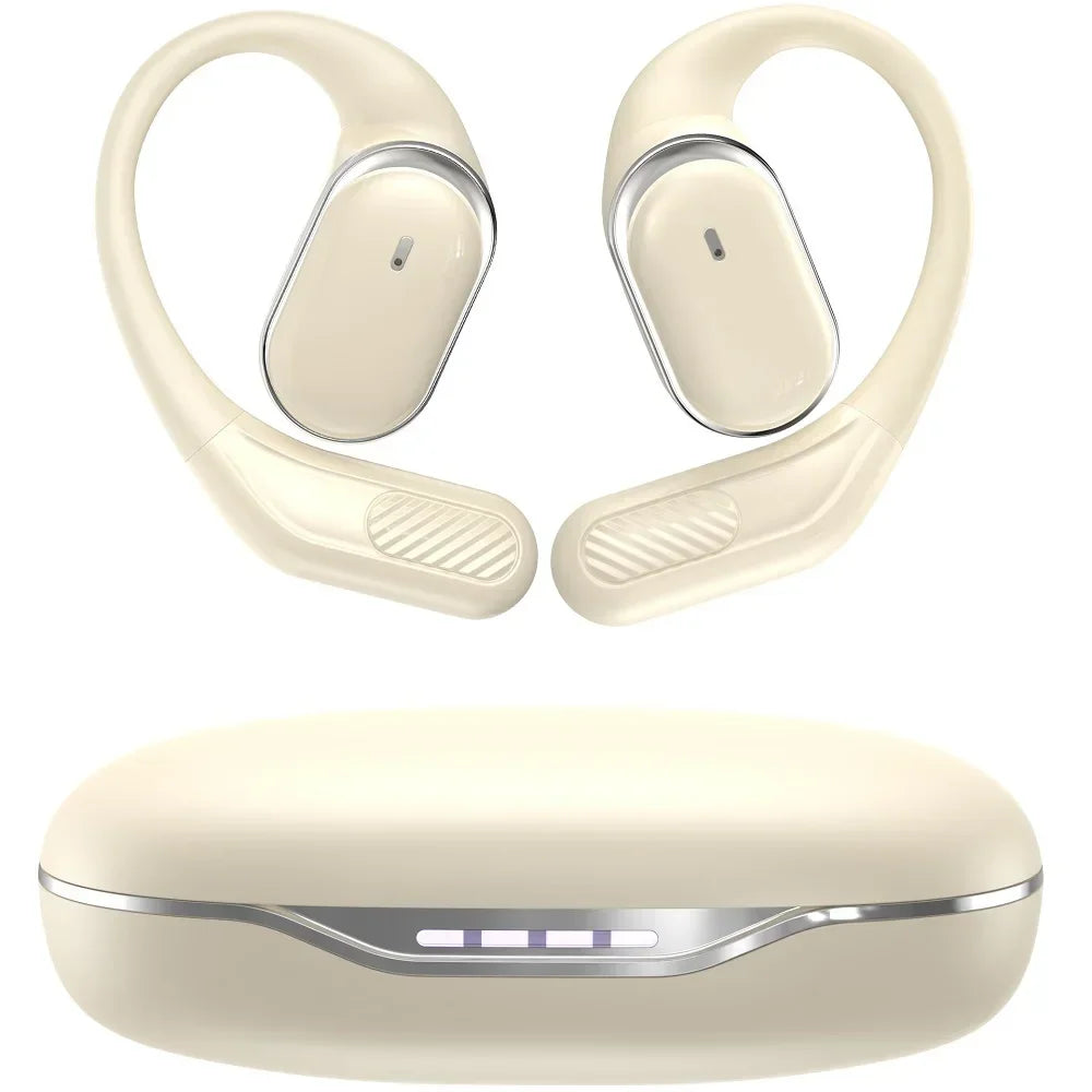 2025 New Open Ear OWS Earphones Bluetooth 5.4 Wireless Headphones HiFi Sound Headset Touch Control TWS Earbuds 10 Hours Playback
