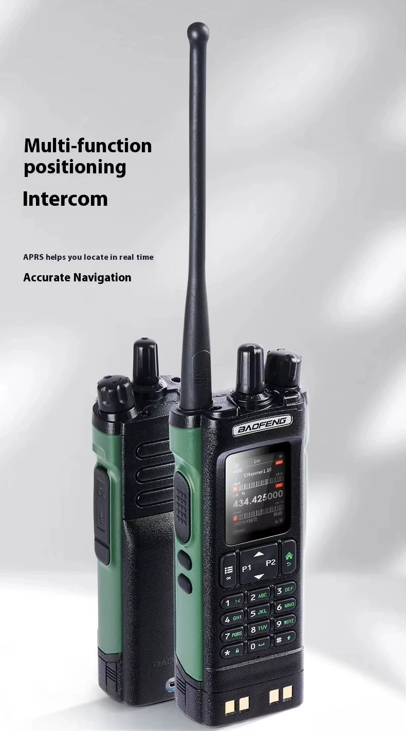 DMR GPS 10W DM-32UV BAOFENG DM32 Walkie Talkie Multi Band TDMR Dual Time Slot Wireless Copy Frequency Type-C AM/FM Two Way Radio