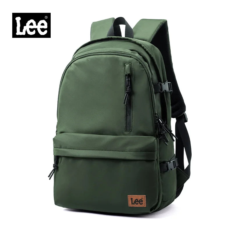 LEE Large Capacity Travel 15.6 Inch Laptop Backpack for Man Women's Waterproof Casual Nylon Teenagers College School Bag Male