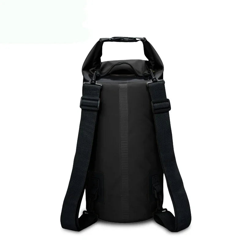 5/10/15/20/30L Waterproof Dry Bags PVC Folating Backpack For Kayaking Boating Swimming Rafting Beach Outdoor Sports Bag