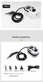 1.2L Steam Cleaner High Temperature Sterilization Air Conditioning Kitchen Hood Home /Car Steaming Cleaner 220V/110V EU/US Plug