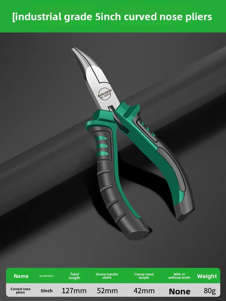 5inch Mini Multifuncational Pliers,  Electrician Special Wire Pliers, Pointed Nose Pliers, Small Handmade Industrial Grade Vice