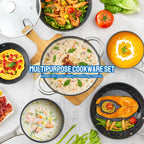Induction Cookware Nonstick, 10-Piece,