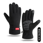 Winter Men's Gloves Polar Fleece Thick Warm Women Cycling Sports Driving Waterproof Non-Slip Touch Screen Motorcycle Gloves