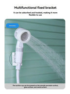 Portable Rechargeable Outdoor Shower Handheld Compact Design Gentle Flow for Car Washing Gardening Bathing Camping Travel