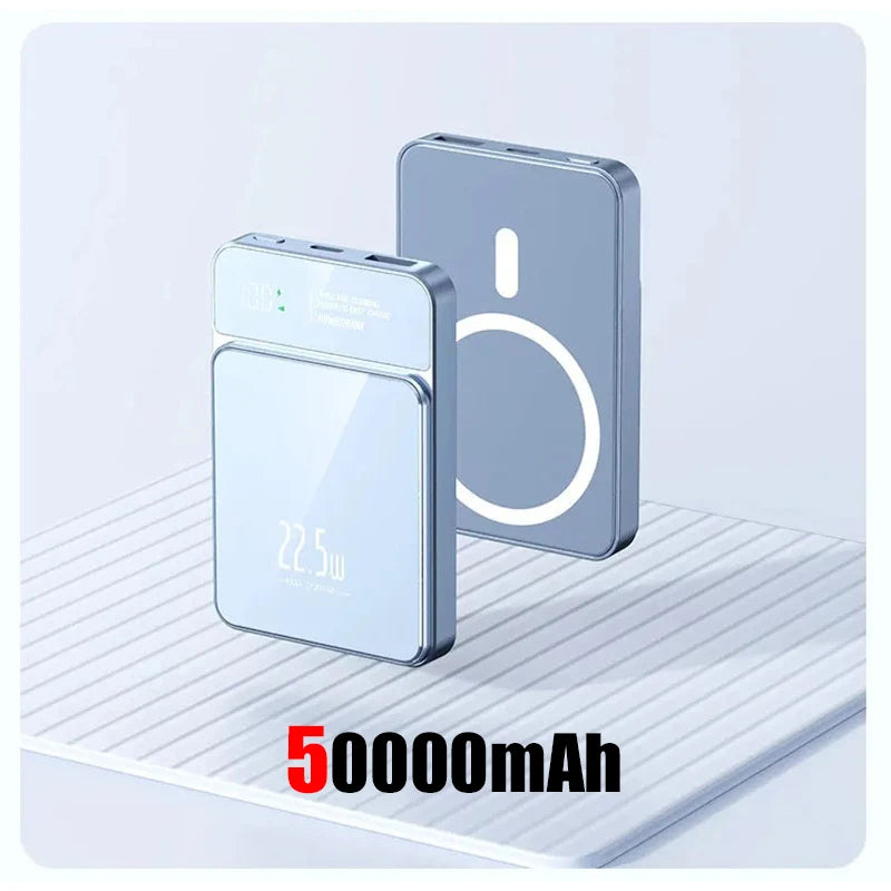 100000mAh Xiaomi Portable Magnetic Wireless Charging Mobile Power Support 22.5W Two-Way Fast Charging