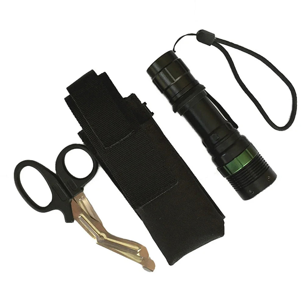 Horizontal Tourniquet Pouch Holder Molle Medical Large Scissors Bag Outdoor Sports Accessories Small Hanging Package