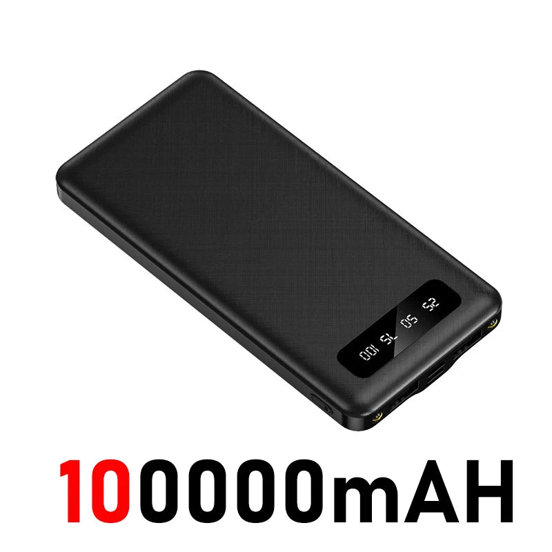 OnePlus 200000mAh Power Bank120W Fast Charge Large Capacity  External Battery With LED Digital Display For IPhone Xiaomi Samsung