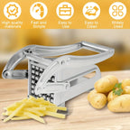Potato Slicer with 36/46-Hole Blade Rapid Slicing Multi-Function Vegetable & Fruit Slicer (Suitable for Potatoes and Onions)