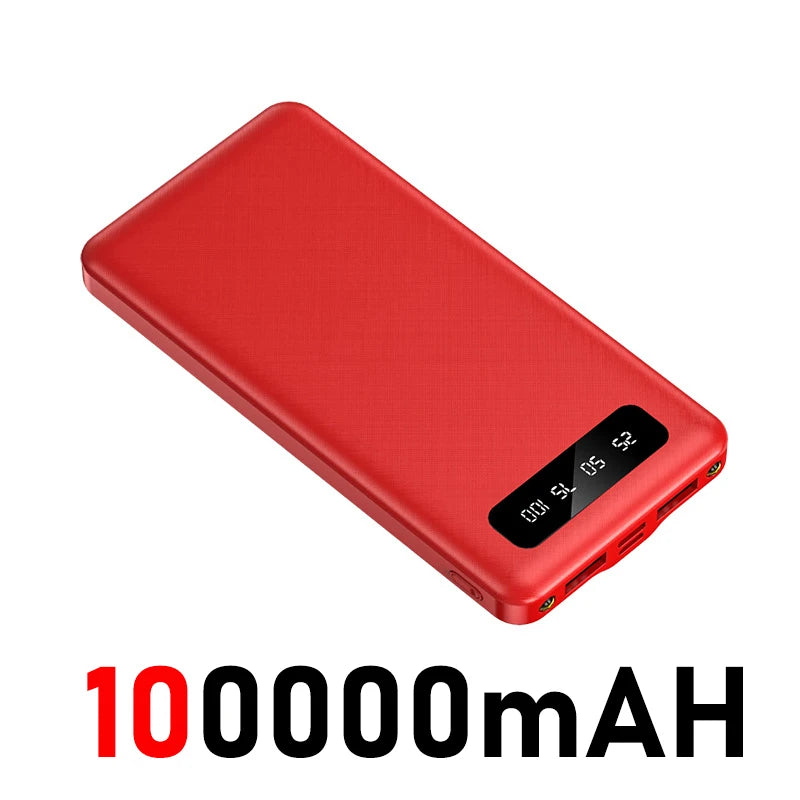 OnePlus 200000mAh Power Bank120W Fast Charge Large Capacity  External Battery With LED Digital Display For IPhone Xiaomi Samsung