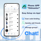 TIDRADIO TD-M15 Global signal POC Radio with 1 Year Sim Card Walkie Talkie Long Range 4G 5000 Miles for Hiking and Camping