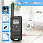 2pcs Baofeng F22 Mini Walkie Talkie PMR Communication Radio Profesional Walkie Talkies Ham Radio Transceiver For Restaurants