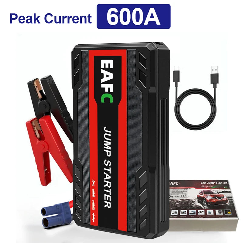 Car Jump Starter 2000A Power Bank Portable Car Battery Charger for 12V Auto Starting Device Petrol Diesel Emergency Booster