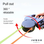Double dog Leash Light retractable roulette double end leash Portable rotating pet leash for 2 dogs walking pet supplies