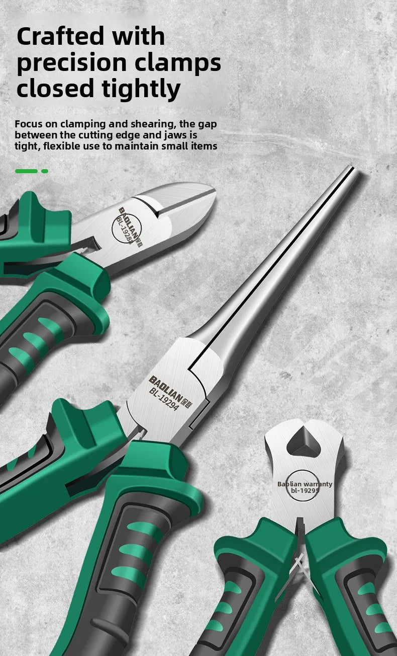 5inch Mini Multifuncational Pliers,  Electrician Special Wire Pliers, Pointed Nose Pliers, Small Handmade Industrial Grade Vice