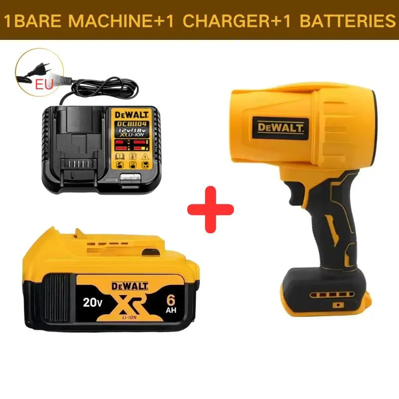 Dewalt 30000RPM Brushless Air Blower Cordless Turbo Fan Handheld Violent Fan Dryer 20V Rechargeable Dust Blowing Tool