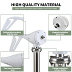 1000w Wind Turbine Generator 12V 24V 48V DC 220v AC Home System Free Green Alternative Energy Solar Panels Home Energy Solutions