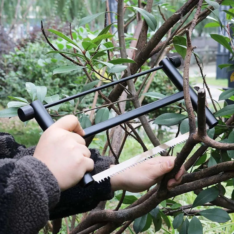 Portable Detachable Folding Saw Aluminum Alloy Professional Carpenter Saw Outdoor Camping Garden Horticulture Household Tools
