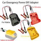Car Emergency Power DIY Adapter Automotive 30A Fuse Igniter Jump Starter for Makita for Milwaukee for Dewalt 18V Li-ion  Battery