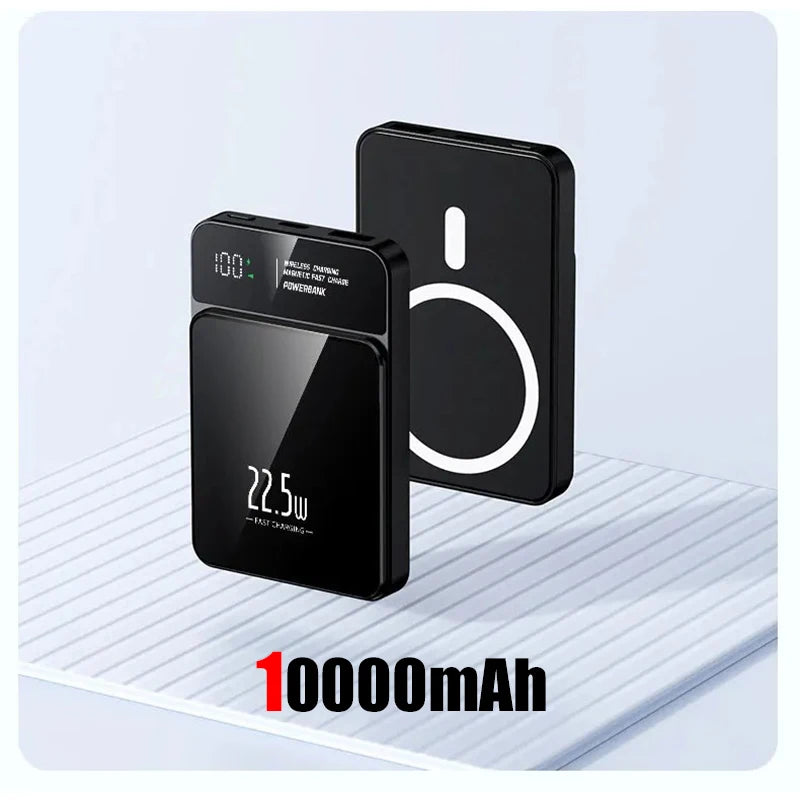 100000mAh Xiaomi Portable Magnetic Wireless Charging Mobile Power Support 22.5W Two-Way Fast Charging