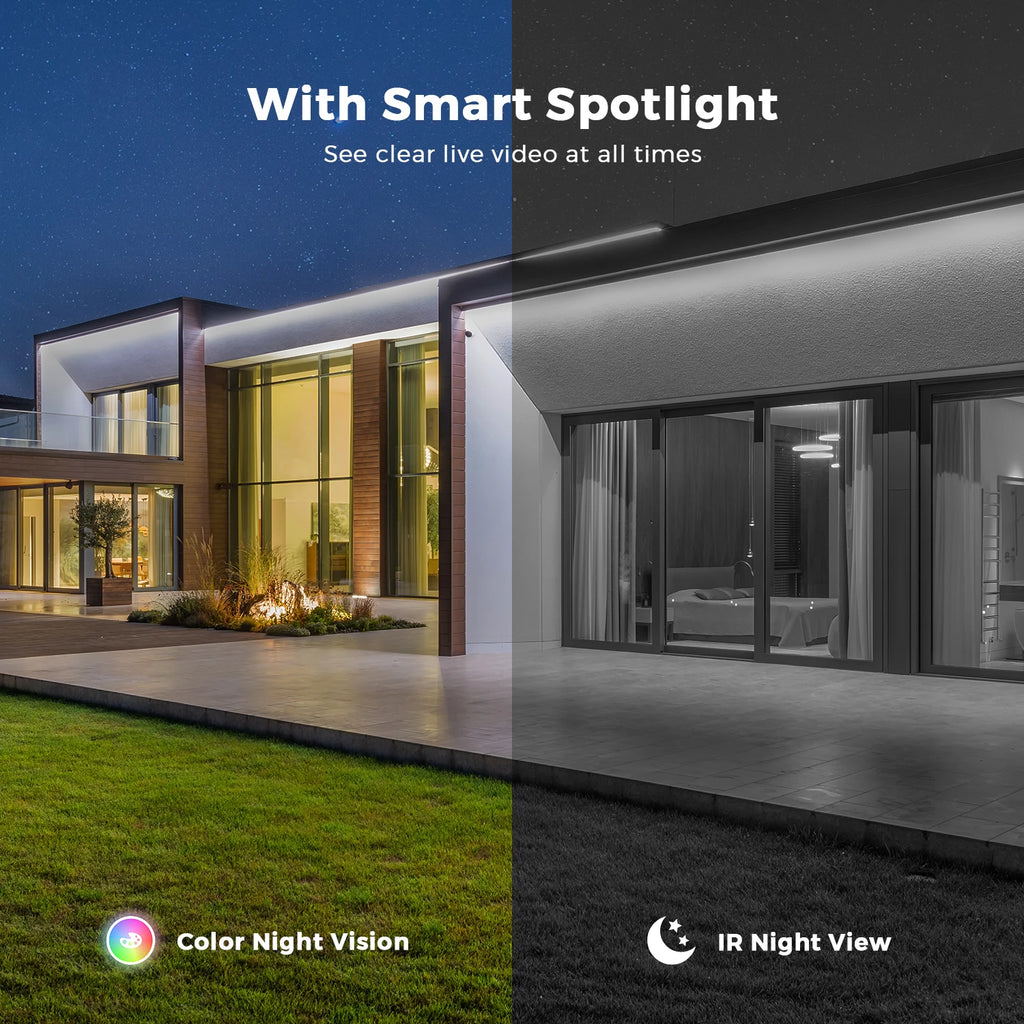 20MP Outdoors Wifi Camera 10K HD Three Lens Security 5G PTZ IP Camera 10X Digital Zoom Lens Human AI Auto Detect Tracking Camera