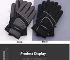 Waterproof Ski Men Glove Winter Touchscreen Thermal Lining Gloves Anti-Slip Warm Water-Repellent Winter Ski-Gloves