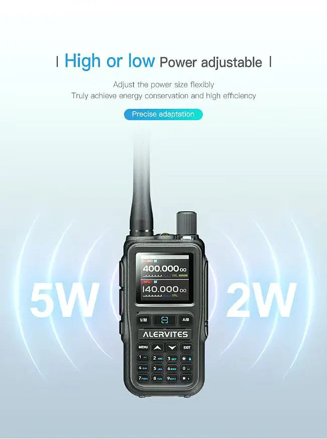 BAOFENG New Walkie Talkie 2PCS 5R Mini 5W Radio walkier talkie BT Dual PTT Transmission AM Aviation Reception Mini Case Radio