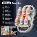 42-Heads Fascia Gun High-Frequency Vibration Body Massage Gun Back and Waist Massager Neck Shoulder Massager Muscle masajeador