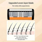 Classic Men's Razor 72 Ultra Sharp Blades Durable Progressive Design Safe Smooth Painless Shaving 2Non Slip Handles Holiday Gift