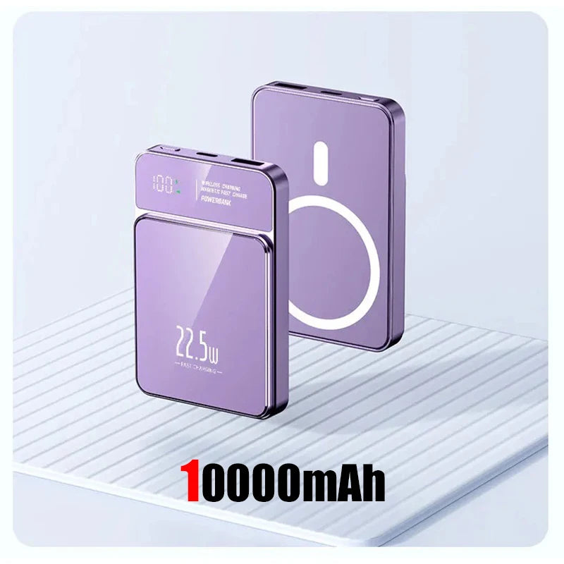 100000mAh Xiaomi Portable Magnetic Wireless Charging Mobile Power Support 22.5W Two-Way Fast Charging