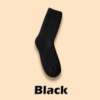 2025 New Winter Warm Women Socks Wool Male Men Socks Super Thicker Solid Socks Merino Wool Socks Against Cold Snow Terry Socks